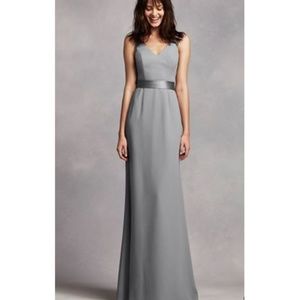 White by Vera Wang Bridesmaid Dress in Mercury